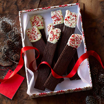 Peppermint bark