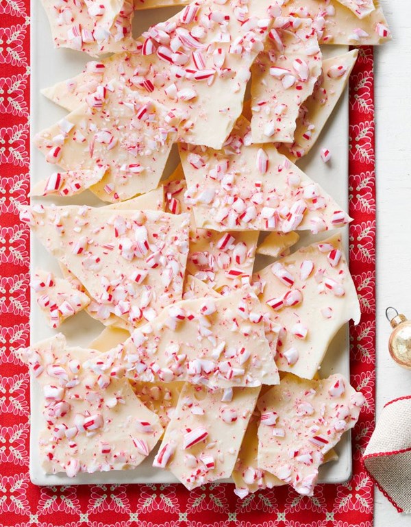 Peppermint bark