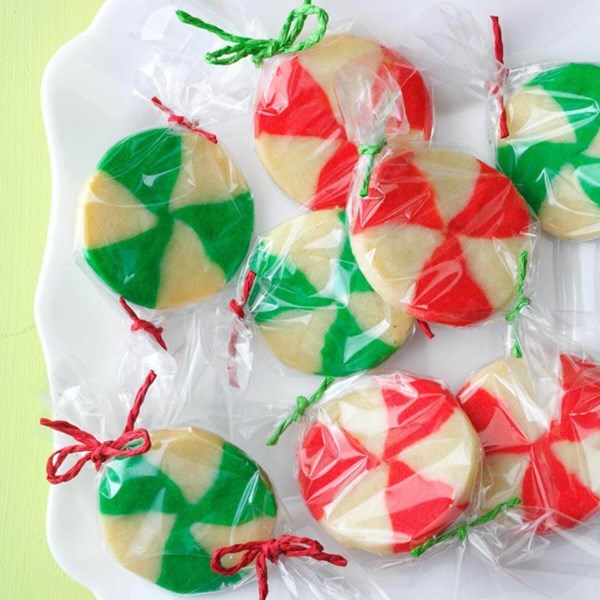 Peppermint candy cookies