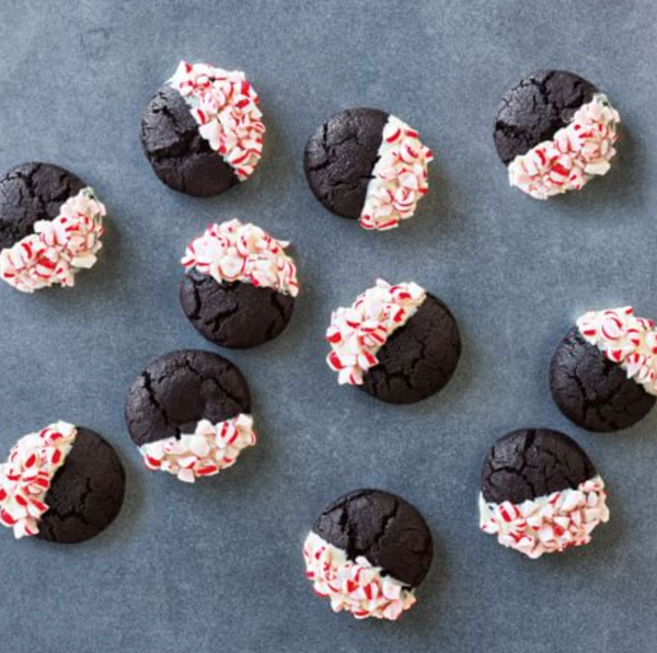 Peppermint candy cookies
