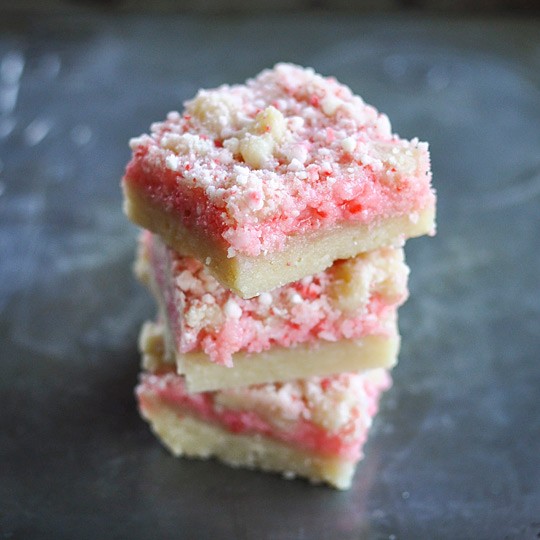 Peppermint cream squares