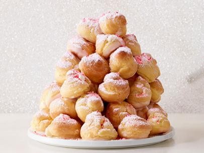 Peppermint croquembouche