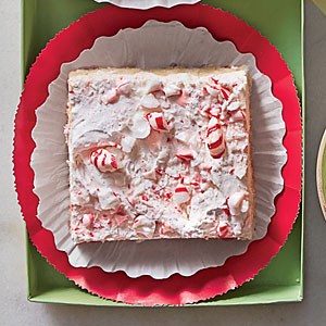 Peppermint divinity bars