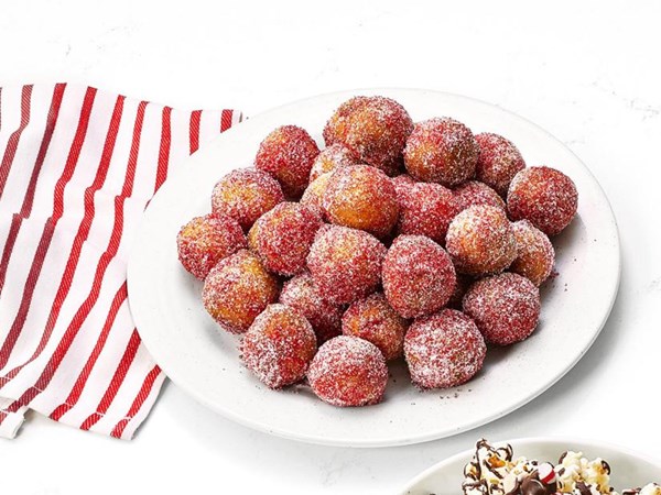 Peppermint fried dough 