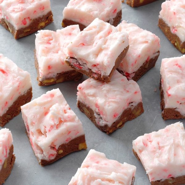 Peppermint fudge