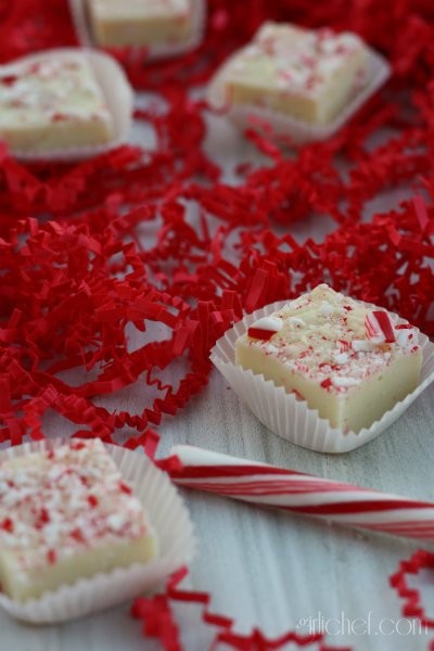 Peppermint fudge