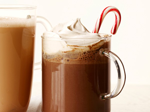 Peppermint hot chocolate