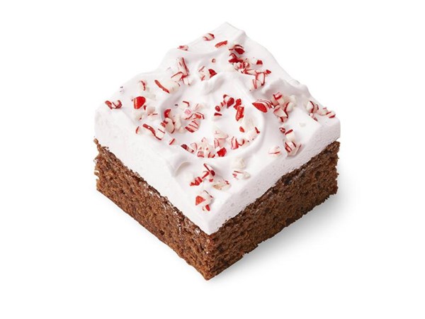 Peppermint hot cocoa brownies 