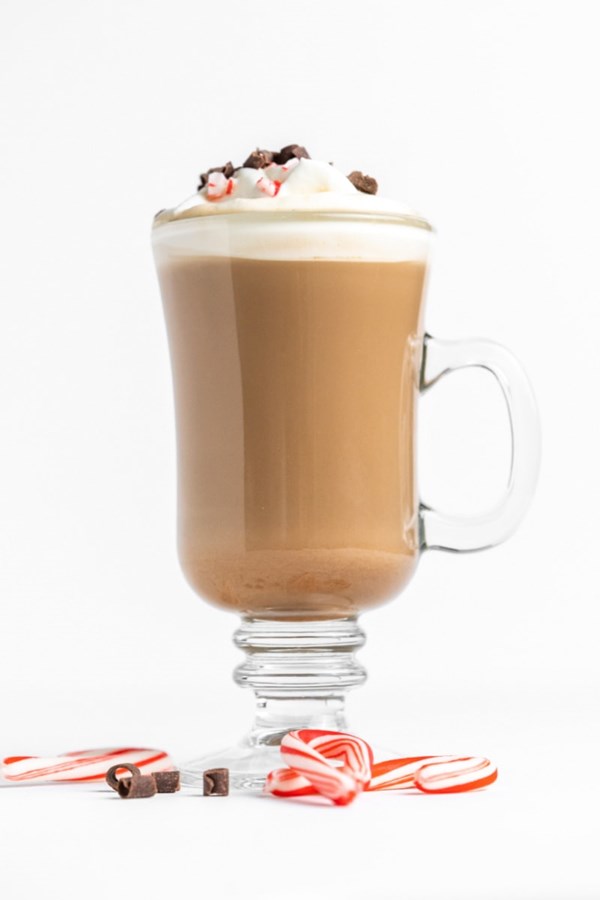 Peppermint latte