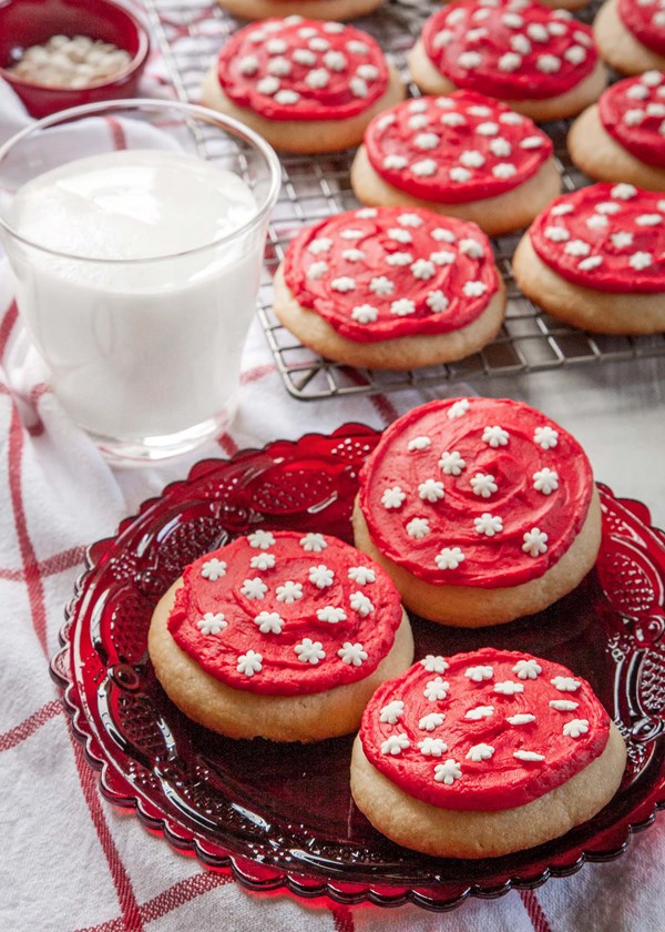 Peppermint Lofthouse cookies