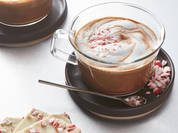 Peppermint mocha latte