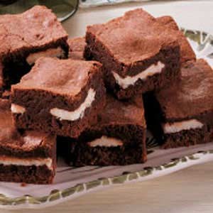 Peppermint patty brownies
