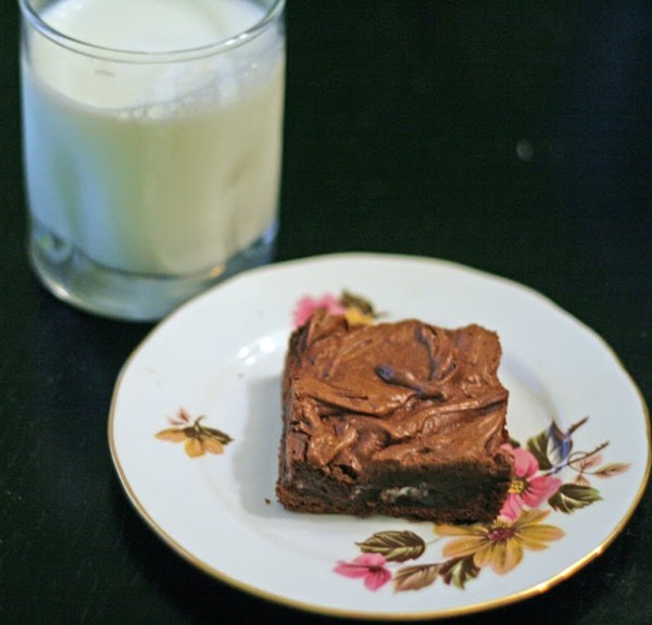 Peppermint Patty brownies