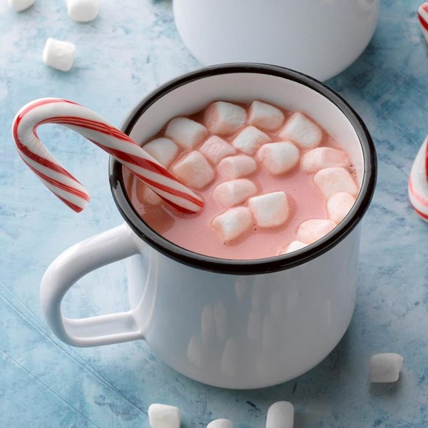 Peppermint red velvet [drinking chocolate]