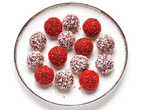 Peppermint truffles 