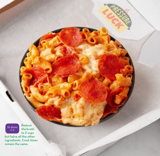 Pepperoni pizza pasta