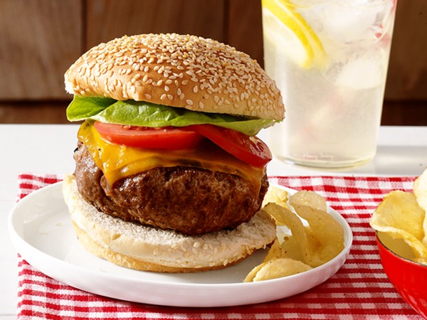 Perfect beef burgers