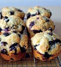 Perfect blueberry muffins