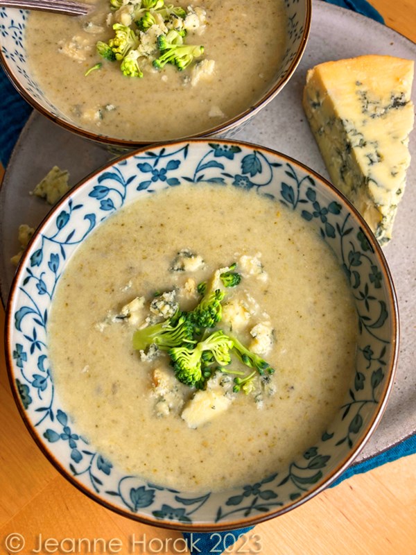 Perfect broccoli and Stilton soup