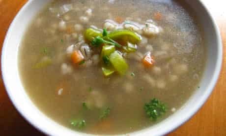 Perfect chicken soup [with matzo ball dumplings]