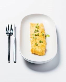 Perfect classic omelette