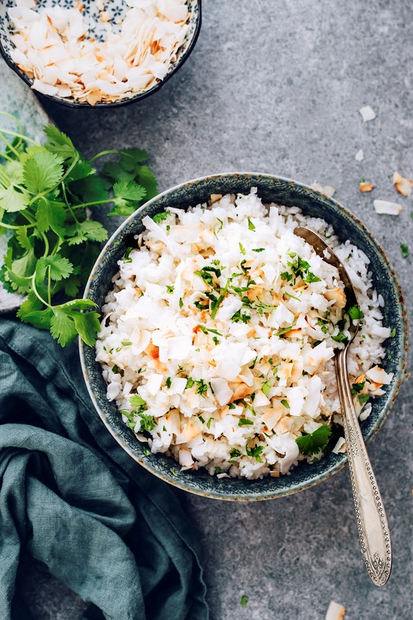 Perfect coconut rice (with a secret ingredient!)