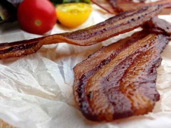 Perfect crispy bacon
