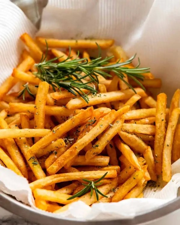 Perfect crispy French fries