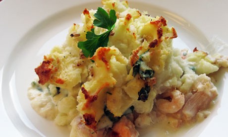 Perfect fish pie
