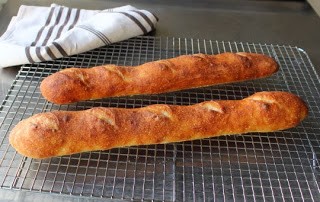 Perfect French baguette
