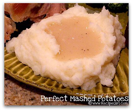 Perfect mashed potatoes