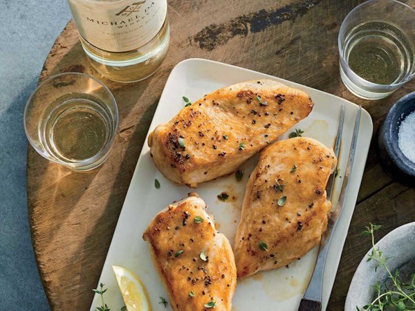 Perfect pan-seared chicken breasts