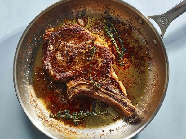 Perfect pan-seared steaks