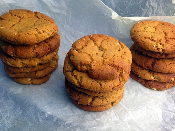 Perfect peanut butter and orange blossom honey cookies
