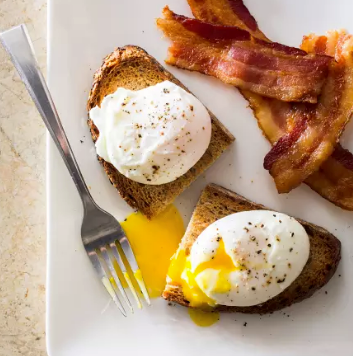 Perfect poached eggs
