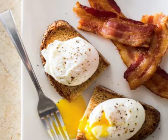 Perfect poached eggs