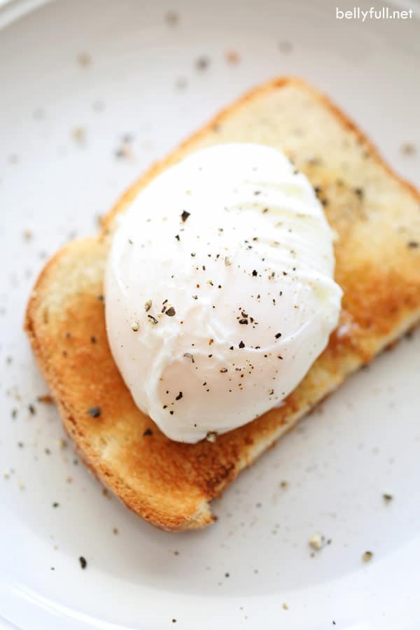 Perfect poached eggs