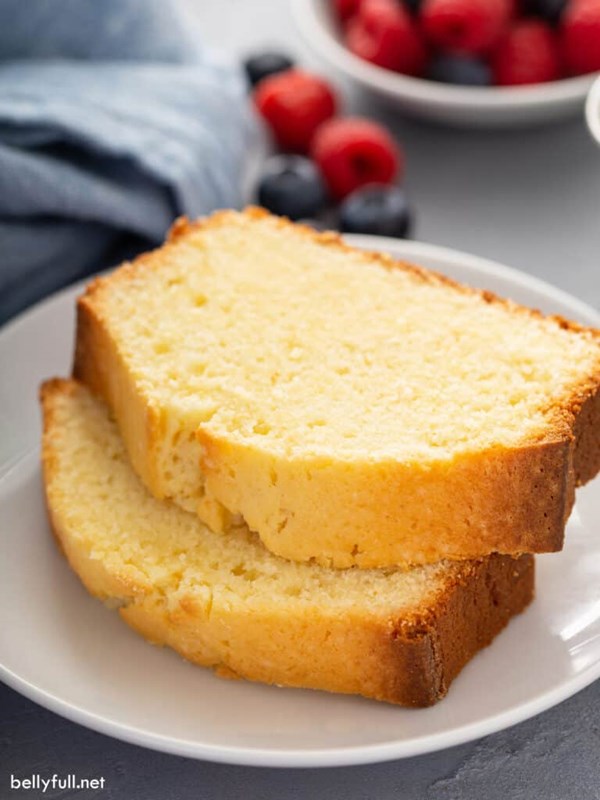 Perfect pound cake
