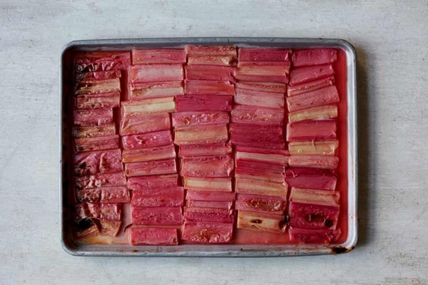 Perfect roast rhubarb