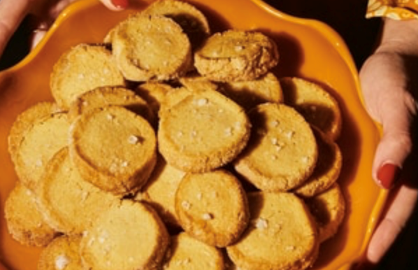 Perfect salted shortbread
