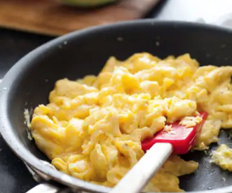 Perfect scrambled eggs