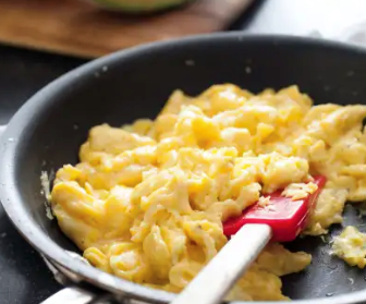 Perfect scrambled eggs