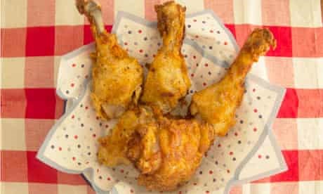 Perfect Southern fried chicken