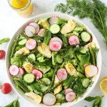 Perfect spring salad