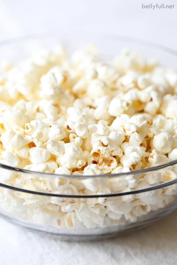 Perfect stovetop popcorn