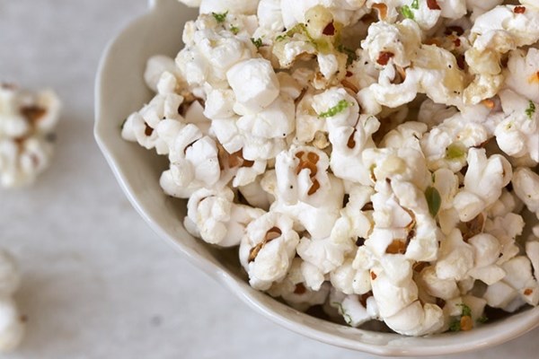 Perfect stovetop popcorn