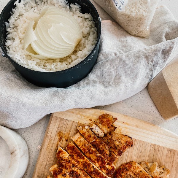 Perfect stovetop rice