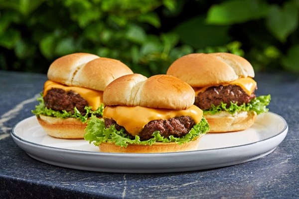 Perfect tavern cheeseburgers