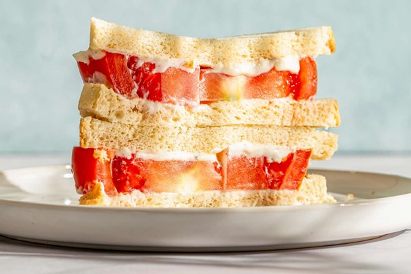 Perfect tomato sandwich