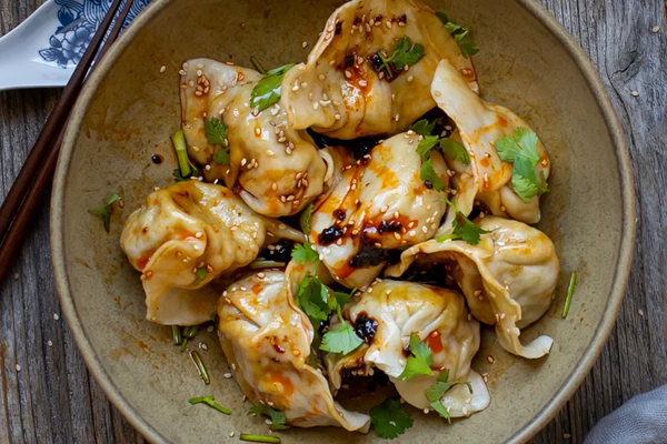 Perfect vegetables dumplings